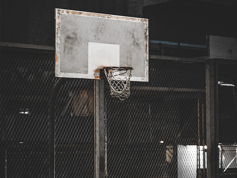 Terrain de basket Natixis